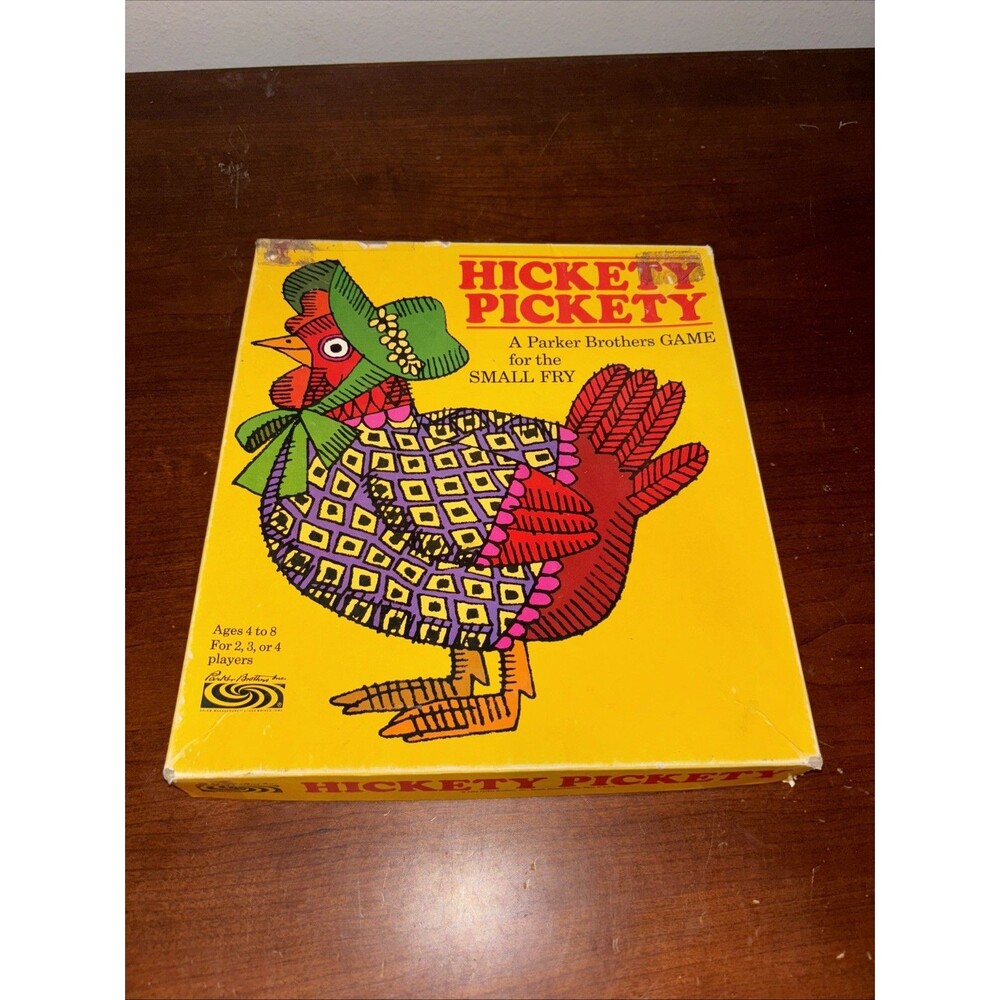 VINTAGE 1968 HICKETY PICKETY Game Sparkler Brothers Game For The Small Fry